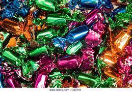 Mixed Coloured Toffee - 1kg - The Base Warehouse