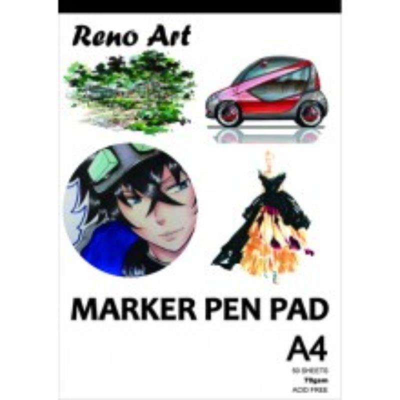A4 70gsm Marker Pen Pad - 50 Sheets