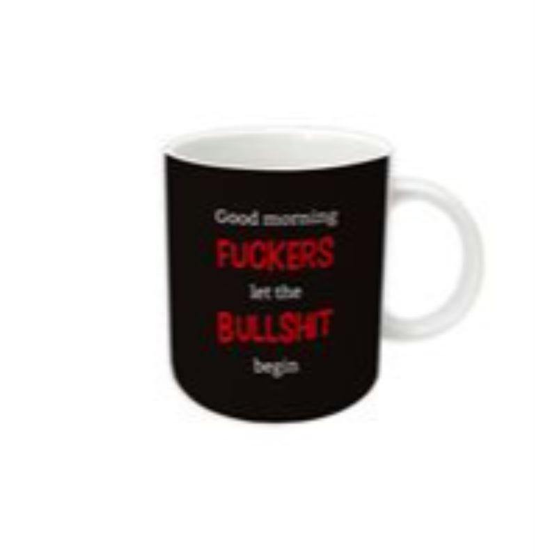 GOOD MORNING F*CKERS Mug - 355ml - The Base Warehouse