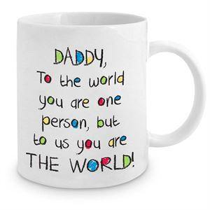 Daddy Crayon World Mug Cup - The Base Warehouse