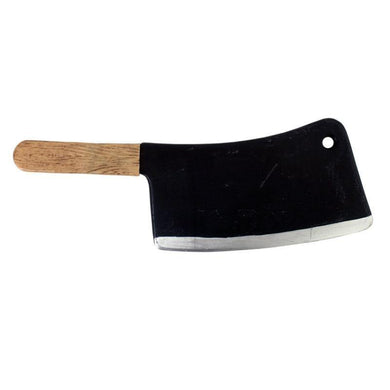 Chopper Knife with Wooden Look Handle - 39cm - The Base Warehouse