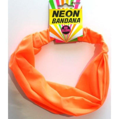 Adult Neon Orange Bandana - The Base Warehouse