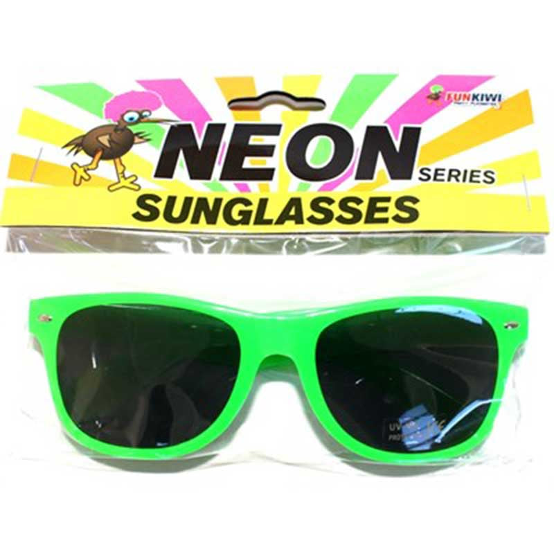 Green Neon Sunglasses