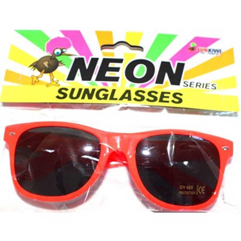 Orange Neon Sunglasses - The Base Warehouse