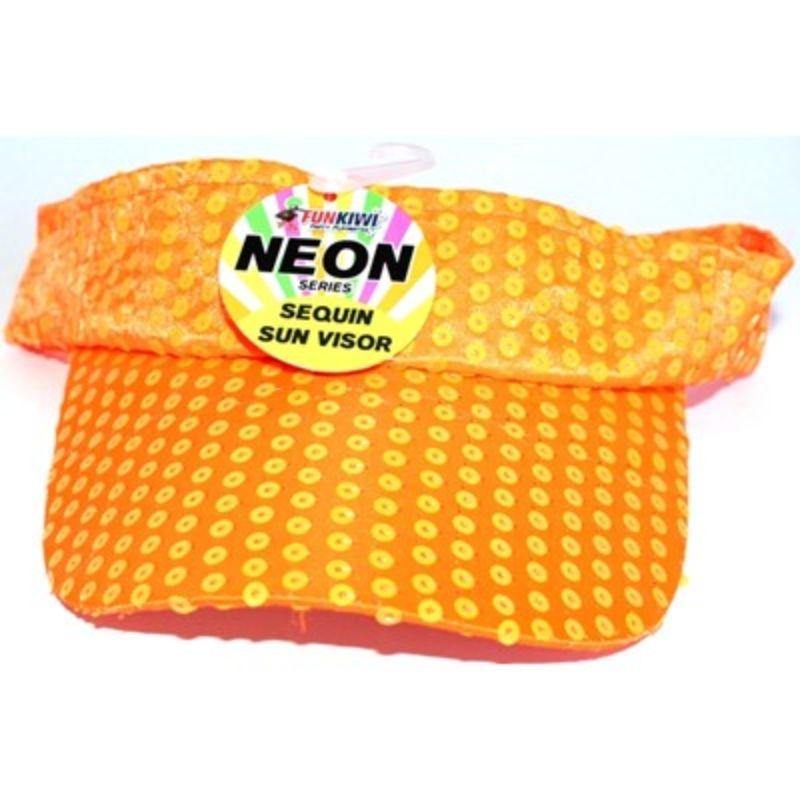 Adult Neon Orange Visor