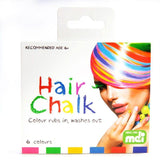 Load image into Gallery viewer, Vibrant 6 Colour Hair Chalk - The Base Warehouse
