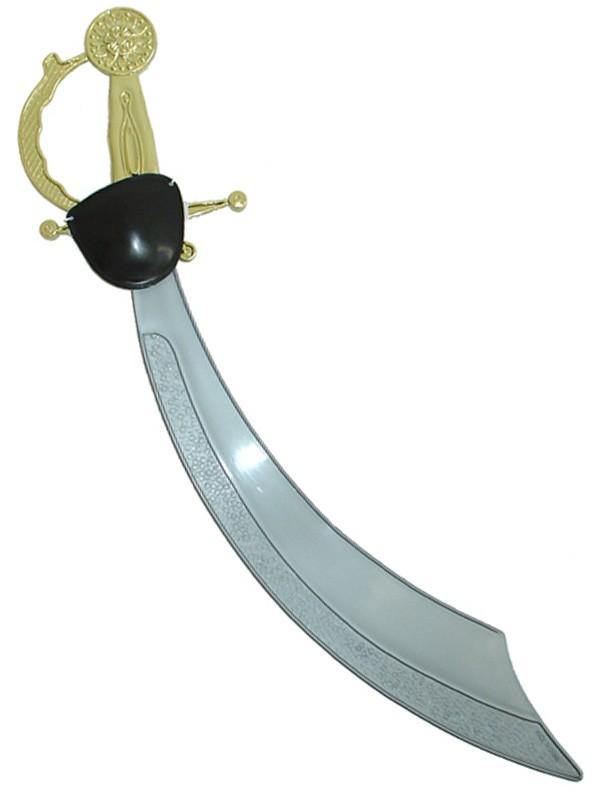 Plundering Pirate Sword and Eye Patch Accessory Set - The Base Warehouse