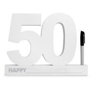 50th Birthday Signature Block - The Base Warehouse