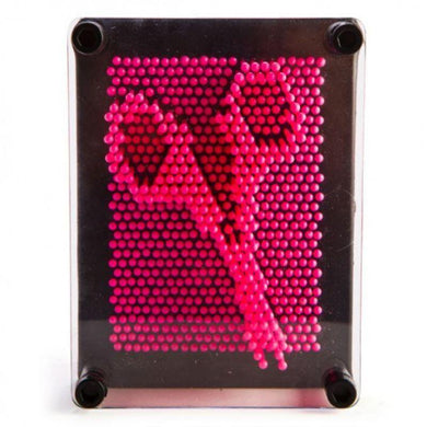 Neon Pink Pin Art - 13cm - The Base Warehouse