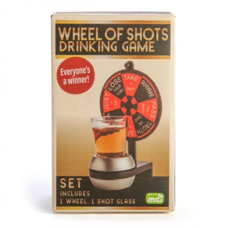Wheel of Shots Drinking Game - 15.6cm - The Base Warehouse