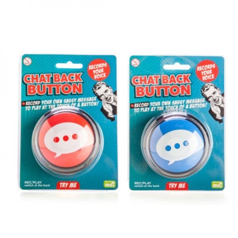 Chat Back Button - 75mm x 50mm