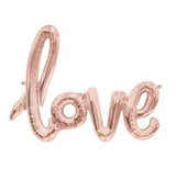 Load image into Gallery viewer, Rose Gold Script Love Foil Balloon - 101cm - The Base Warehouse

