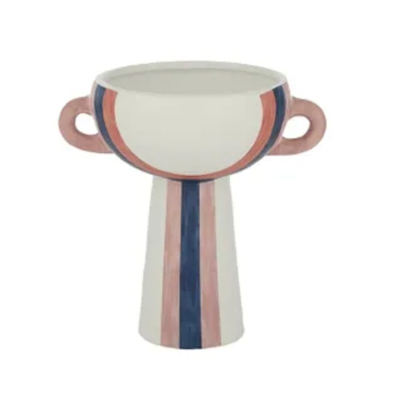 Studio Ceramic Urn Vase - 21cm x 21cm