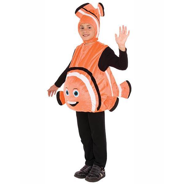 Kids Orange Fish Costume - Medium - The Base Warehouse