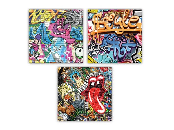 20 Pack Graffiti Napkins