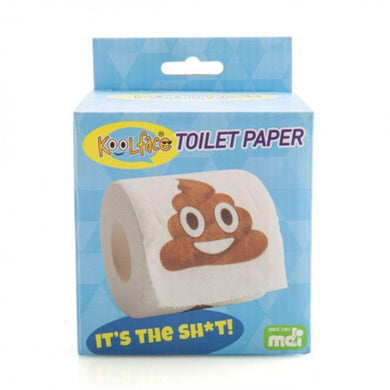 Koolface Smiling Poo Toilet Paper - 10cm - The Base Warehouse