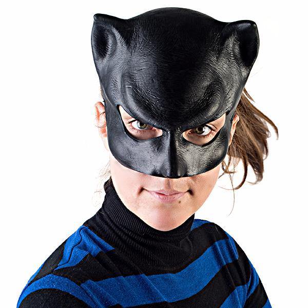 Madheadz Half Mask Black Cat - The Base Warehouse