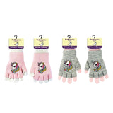 Load image into Gallery viewer, Girls Fashion Fashion Unicorn Mitten Gloves
