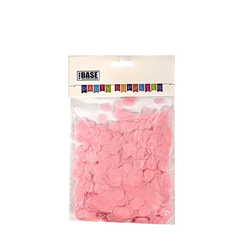 Light Pink 1cm Paper Confetti - 20g