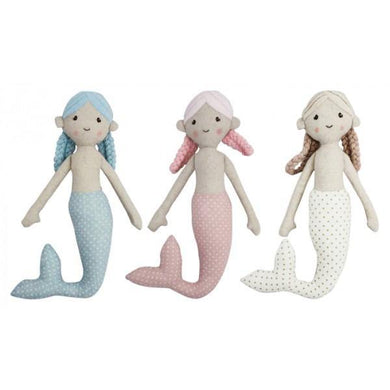 Assorted Linen Mermaid Dolls - The Base Warehouse