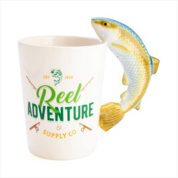 Fishermans Salmon 3D Handle Mug - The Base Warehouse