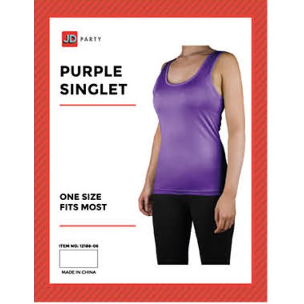 Purple Singlet - One Size