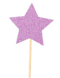 Load image into Gallery viewer, 7 Pack Star Cake Topper - The Base Warehouse
