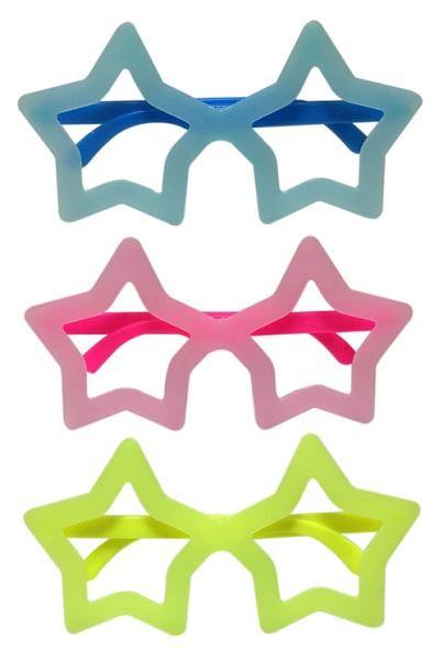 Glow In The Dark Star Glasses - The Base Warehouse