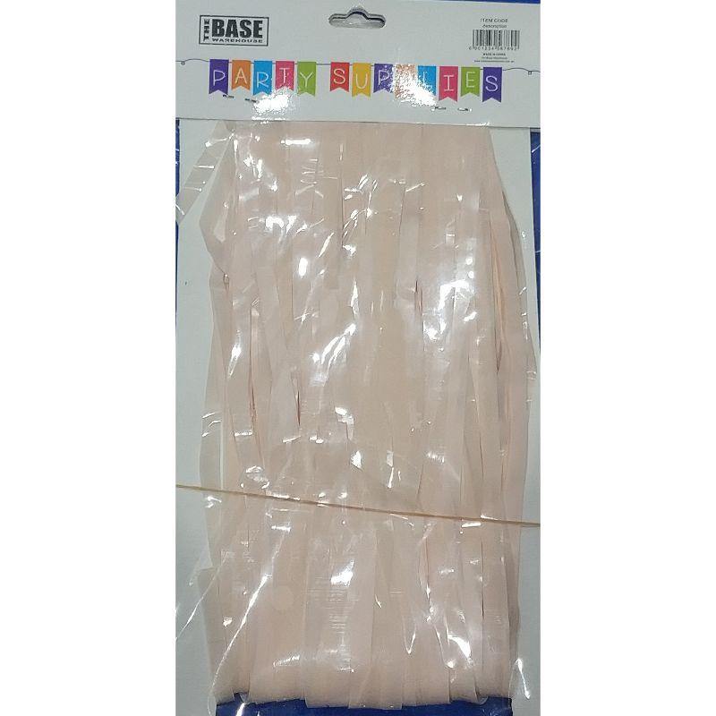 Ivory Foil Door Curtain - 2m - The Base Warehouse