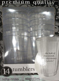 Load image into Gallery viewer, 14 Pack Acrylic Tumblers - 473ml - The Base Warehouse

