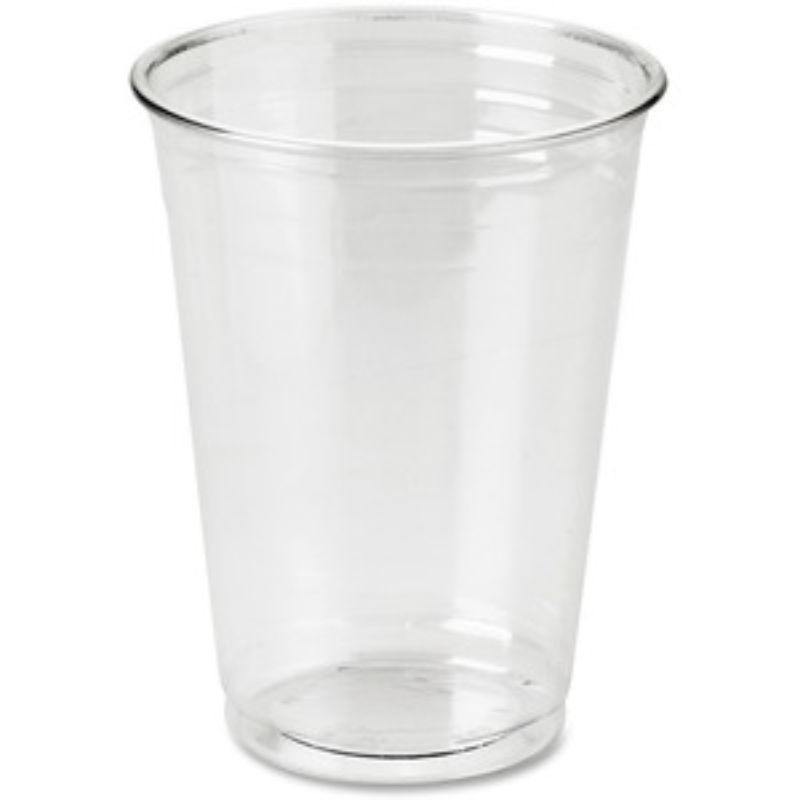 20 Pack Clear Plastic Cups - 500ml - The Base Warehouse