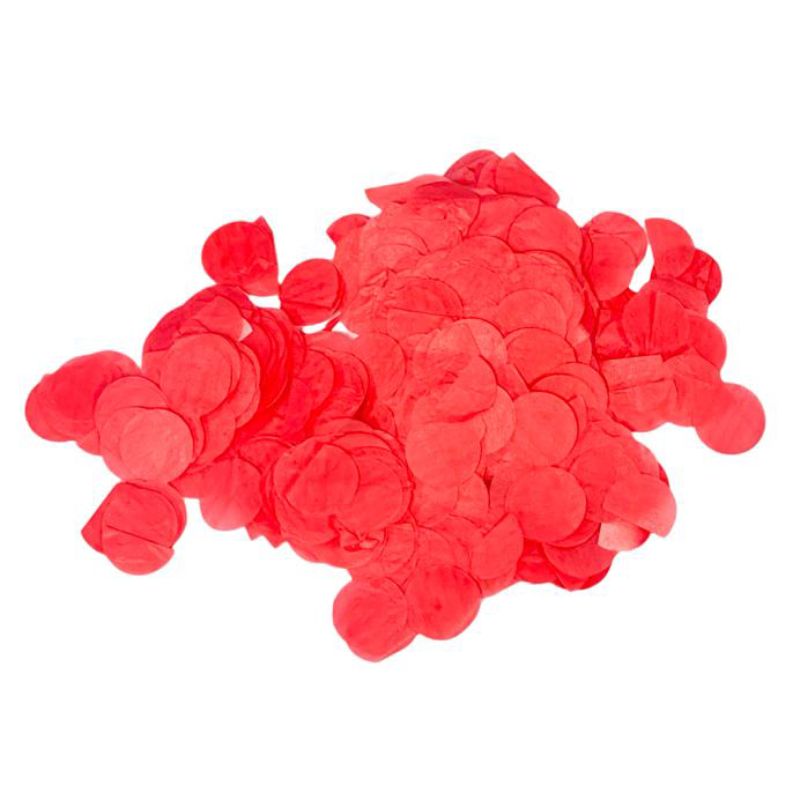 Red 1cm Paper Confetti - 20g