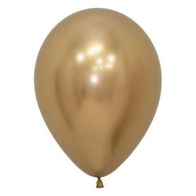 Reflex Gold Latex Balloon - 30cm - The Base Warehouse