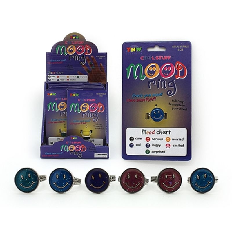 Cool Stuff Smiley Face Mood Ring