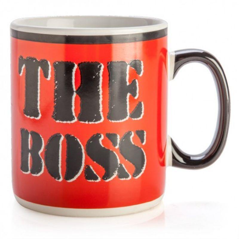 The Boss Giant Mug - 11cm x 11cm x 12.5cm - The Base Warehouse