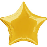 Load image into Gallery viewer, Gold Star Foil Balloon - 50cm
