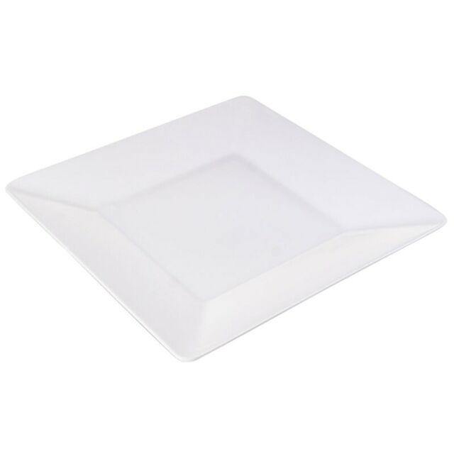 Melamine Square Serving Plate - 25cm - The Base Warehouse