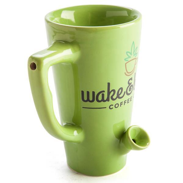 Wake & Bake Green Coffee Mug - The Base Warehouse