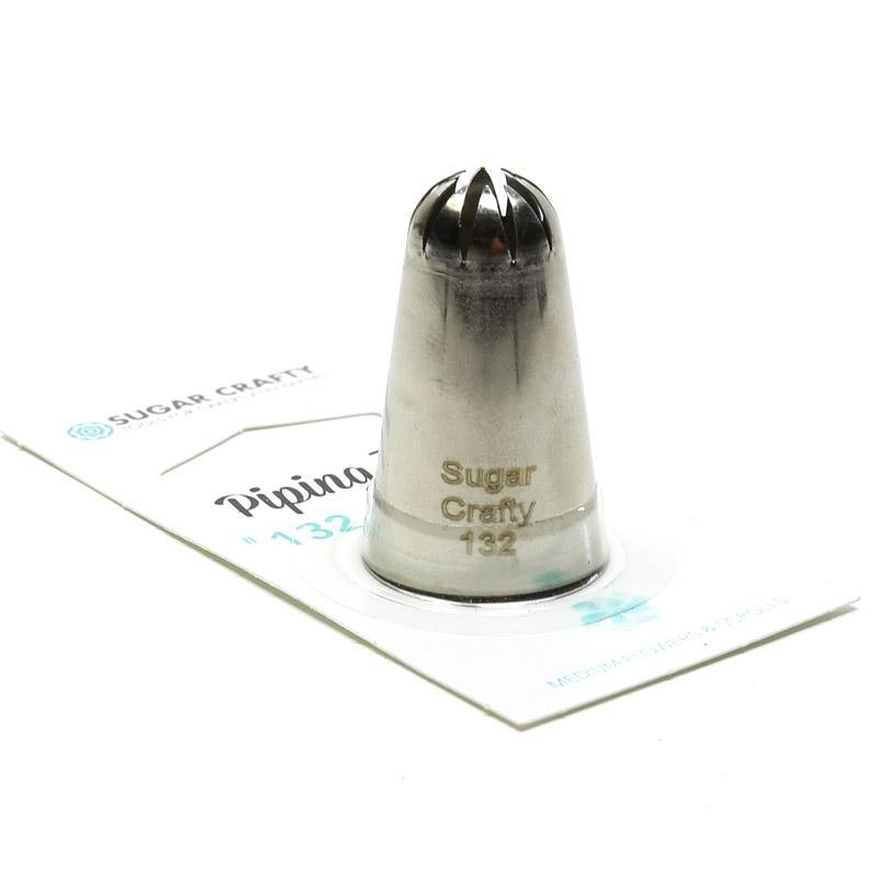 Sugar Crafty Drop Flower Icing Tip 132 - The Base Warehouse