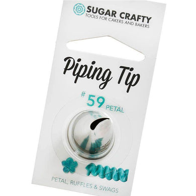 Sugar Crafty Petal Icing Tip 59 - The Base Warehouse