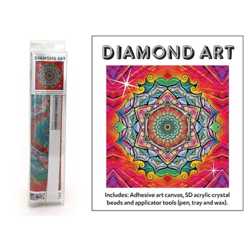 Diamond Art Kit 5D - Geometric Mandala - 30cm x 30cm
