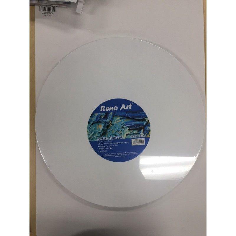 Round Stretched Canvas - 40cm - The Base Warehouse