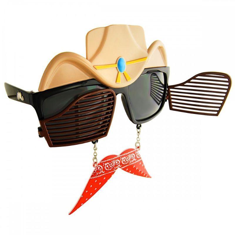 Western Cowboy SunStaches - The Base Warehouse