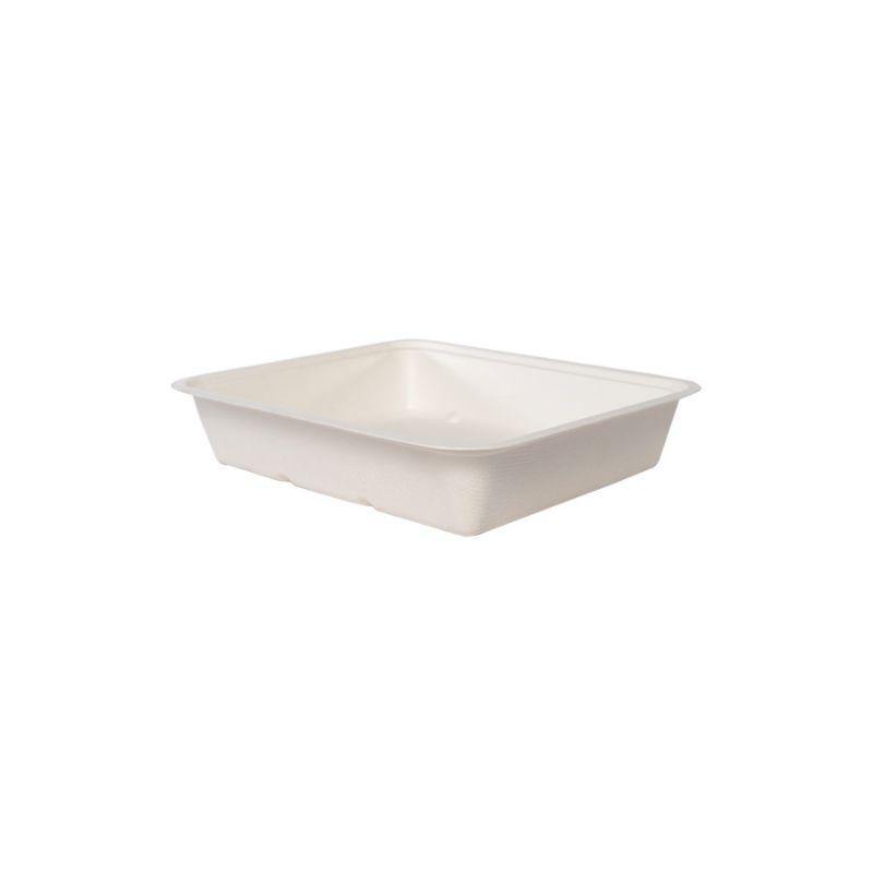 3 Pack Sugar Cane Oven Trays - 1700ml - The Base Warehouse