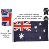 Load image into Gallery viewer, Australian Flag - 45cm x 90cm - The Base Warehouse
