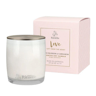 Scented Offerings - Neroli Blossom & Cardamom Soy Candle - 400g - The Base Warehouse
