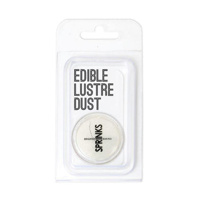 Natural White Edible Lustre Dust - 10ml - The Base Warehouse