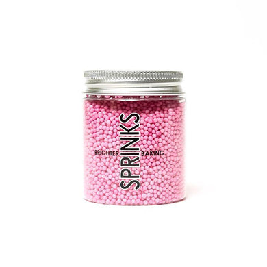 Sprinks Pink Nonparells - 85g - The Base Warehouse