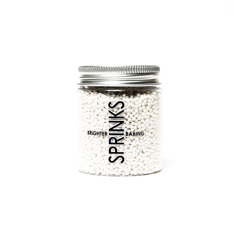 White Nonpareils - 85g - The Base Warehouse