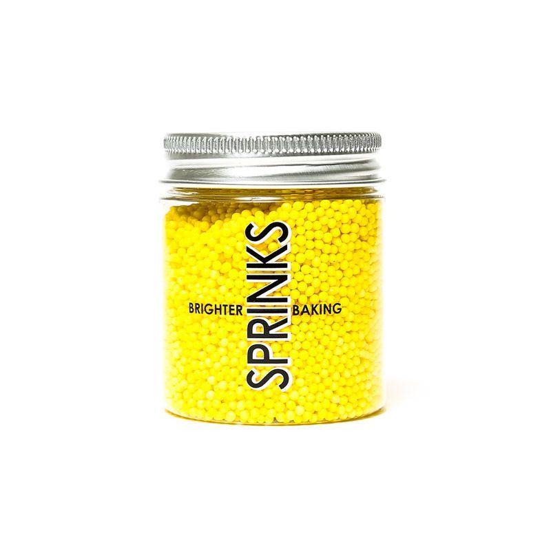 Sprinks Yellow Nonparells - 85g - The Base Warehouse